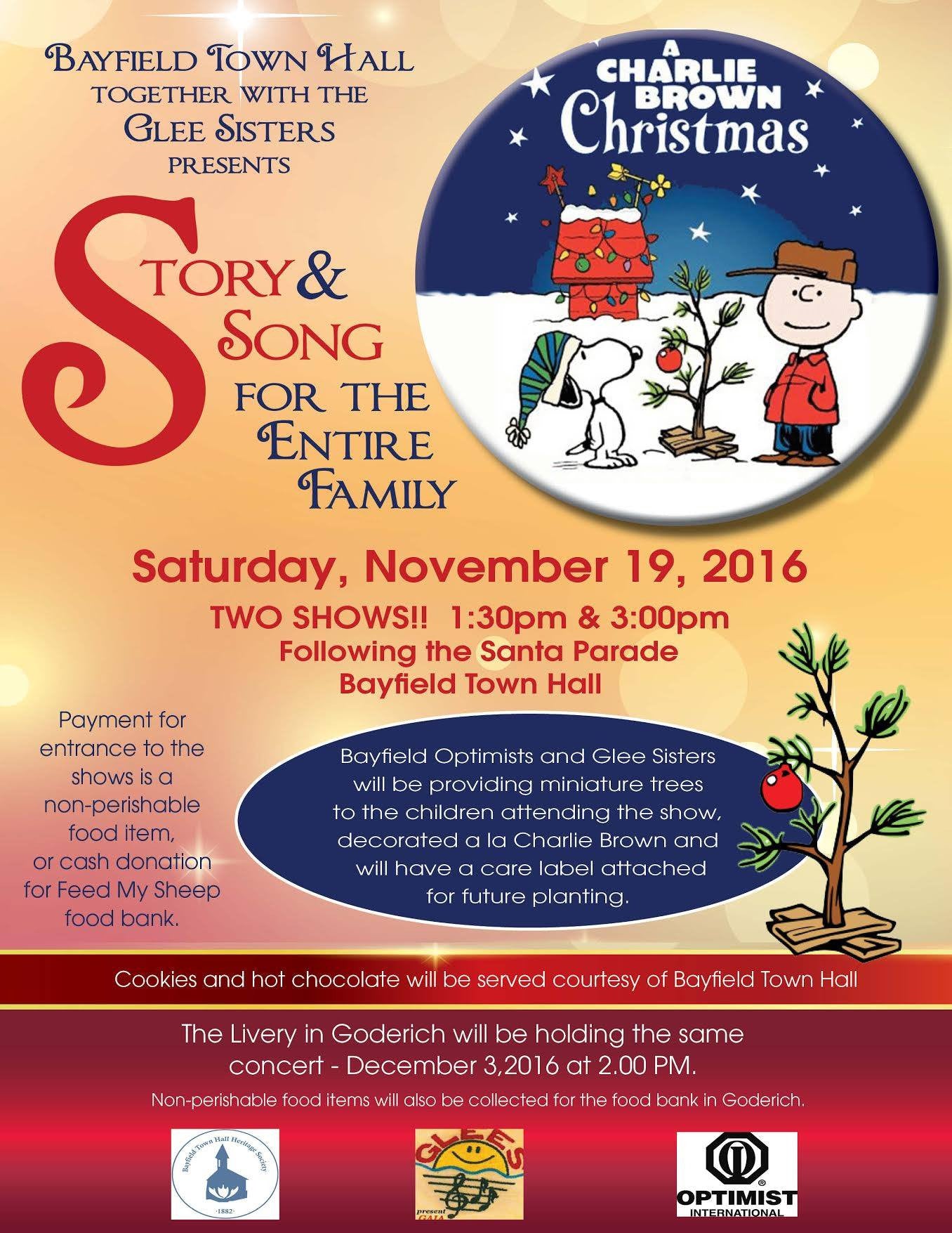 Story and Song with the Glee Sisters - Bayfield Town Hall