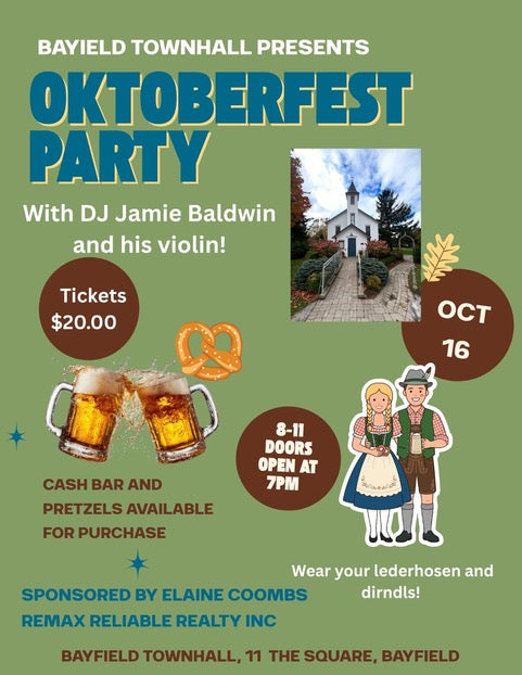 Oktoberfest Party ~ October 16