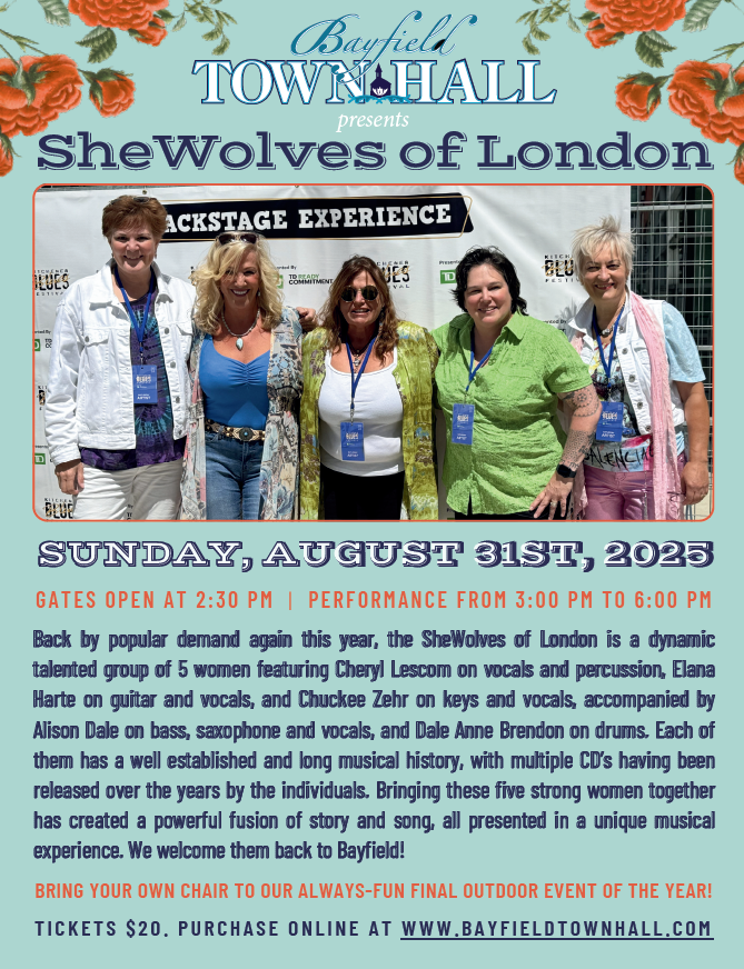 August 31st - She Wolves of London